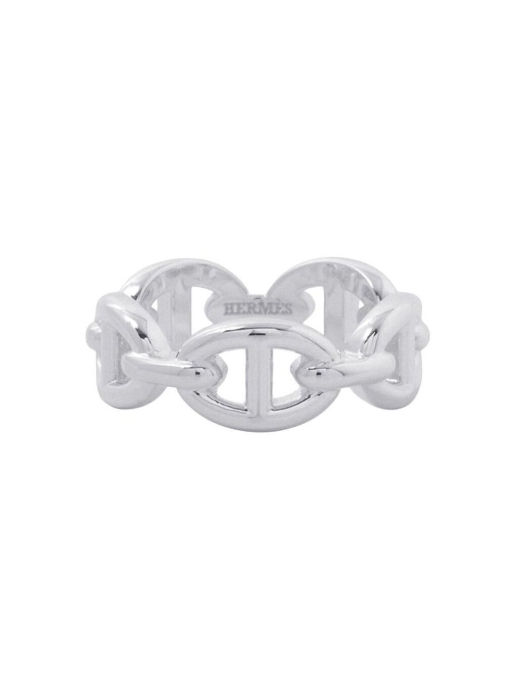 Hermes Ring Chaine D'ancre Enchainee PM